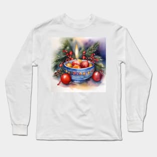 Armenian Christmas - January 6 - Watercolor Long Sleeve T-Shirt